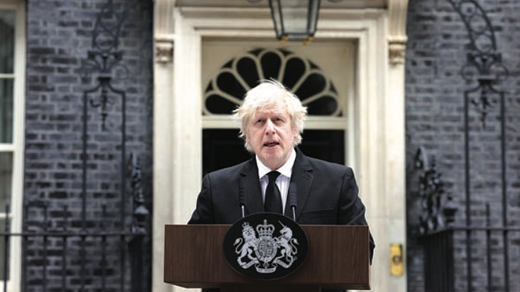 British Prime Minister Boris Johnson