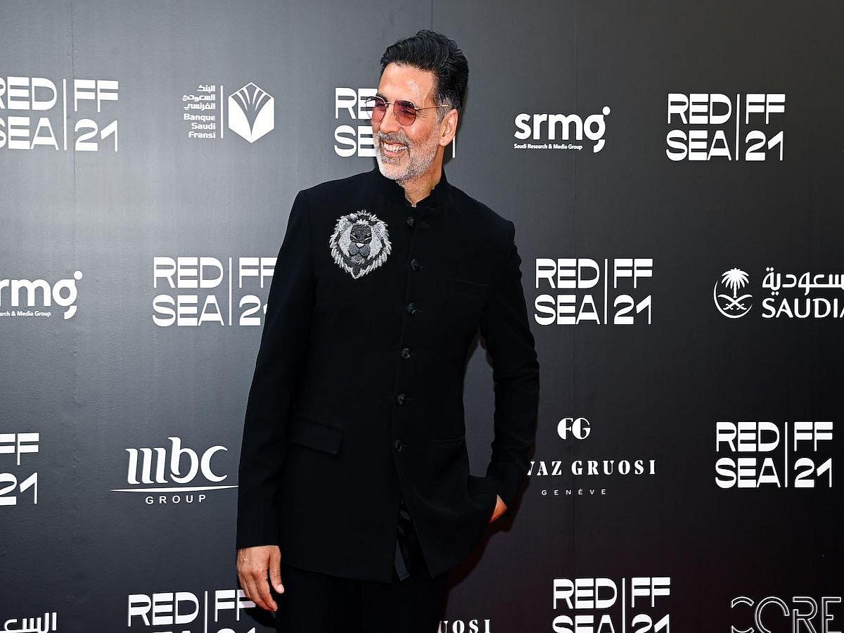 Akshay Kumar attends the Red Sea film festival in Jeddah