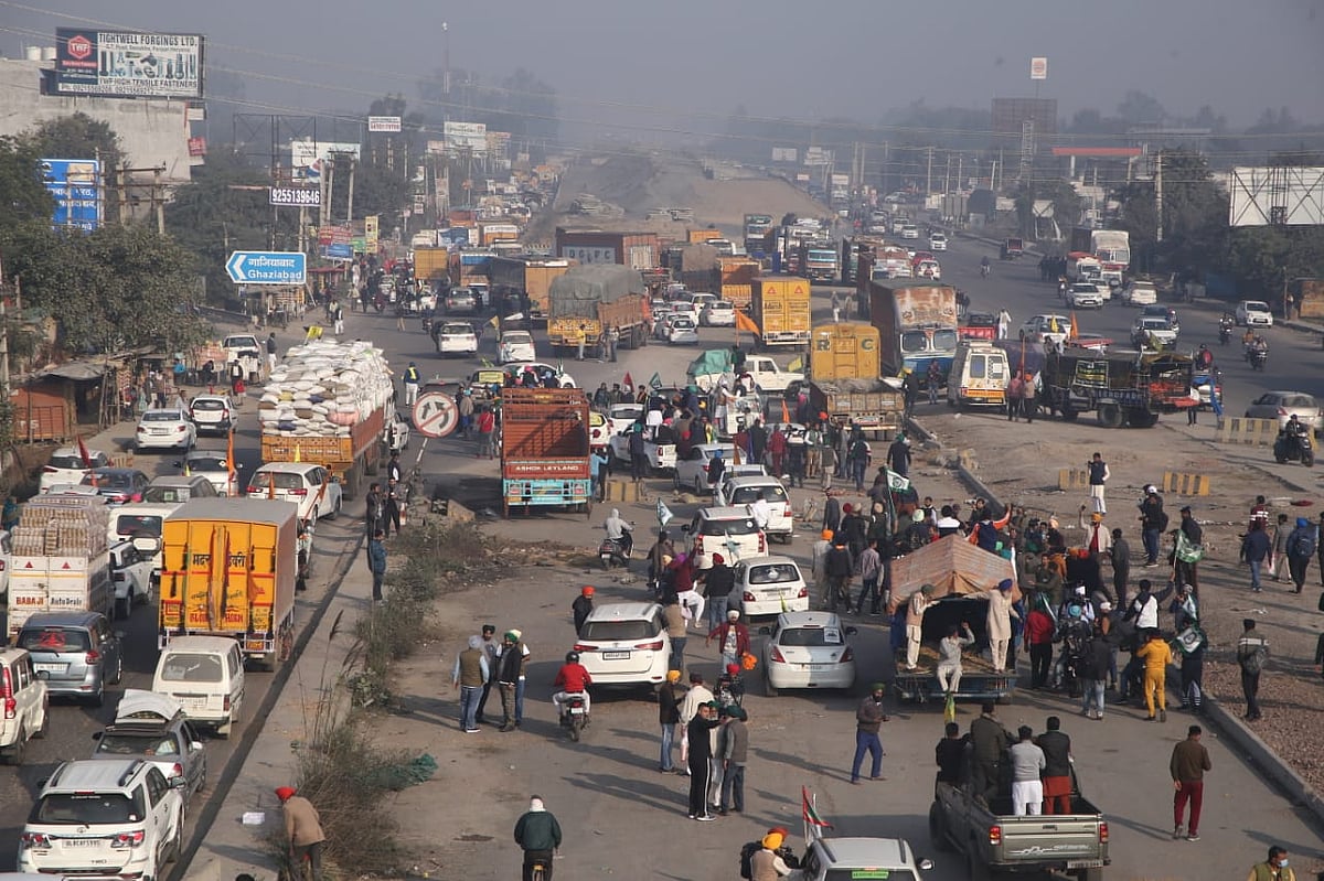 In pictures: Victorious farmers return home after more than a year of protest