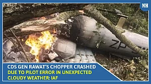 CDS Gen Rawat’s chopper crashed due to pilot error in unexpected cloudy weather: IAF