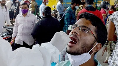 Daily Covid cases breach 10K mark in Odisha