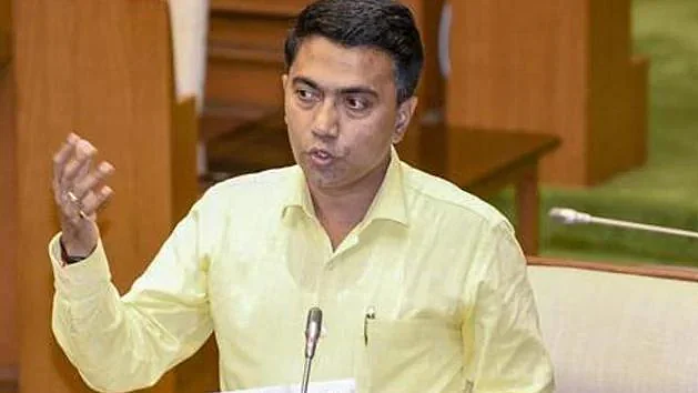 Goa CM Pramod Swant
