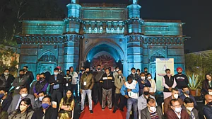 Delhi Musings: Politics at Bharat Darshan Park and competing billboards of men, not products