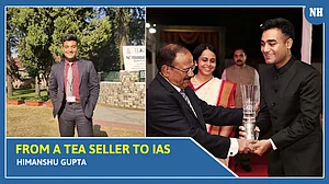 Meet Himanshu Gupta who fulfils his dream of becoming IAS despite hard situations