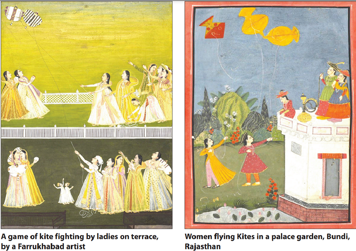 Flying kites was once a royal passion, reduced now to a plebeian pastime