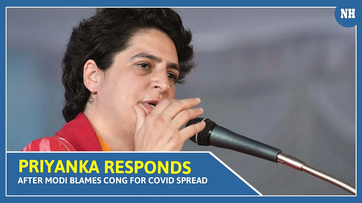 Did PM want nobody to help the poor, asks Priyanka after Modi blames Cong for Covid spread