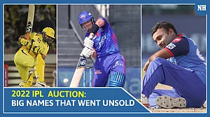 2022 IPL Auction: Big names that went unsold