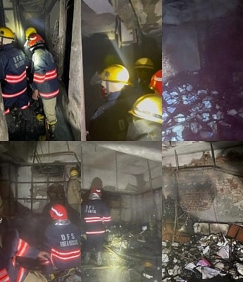 Fire breaks out at Karkardooma Court