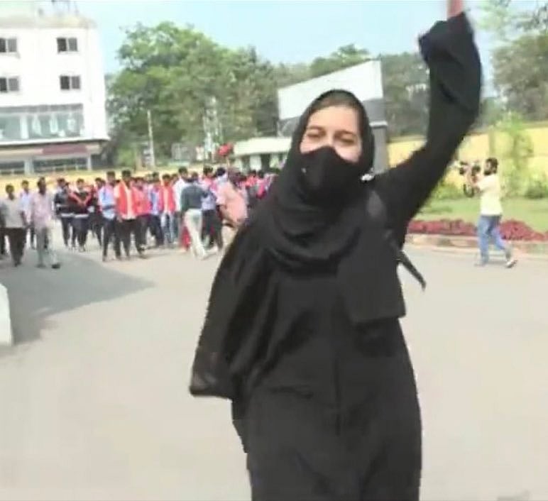 "Will keep fighting for our rights; education and wearing the hijab"