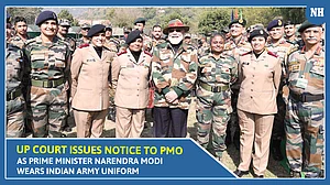 UP court issues notice to PMO as Prime Minister Narendra Modi wears Indian Army uniform