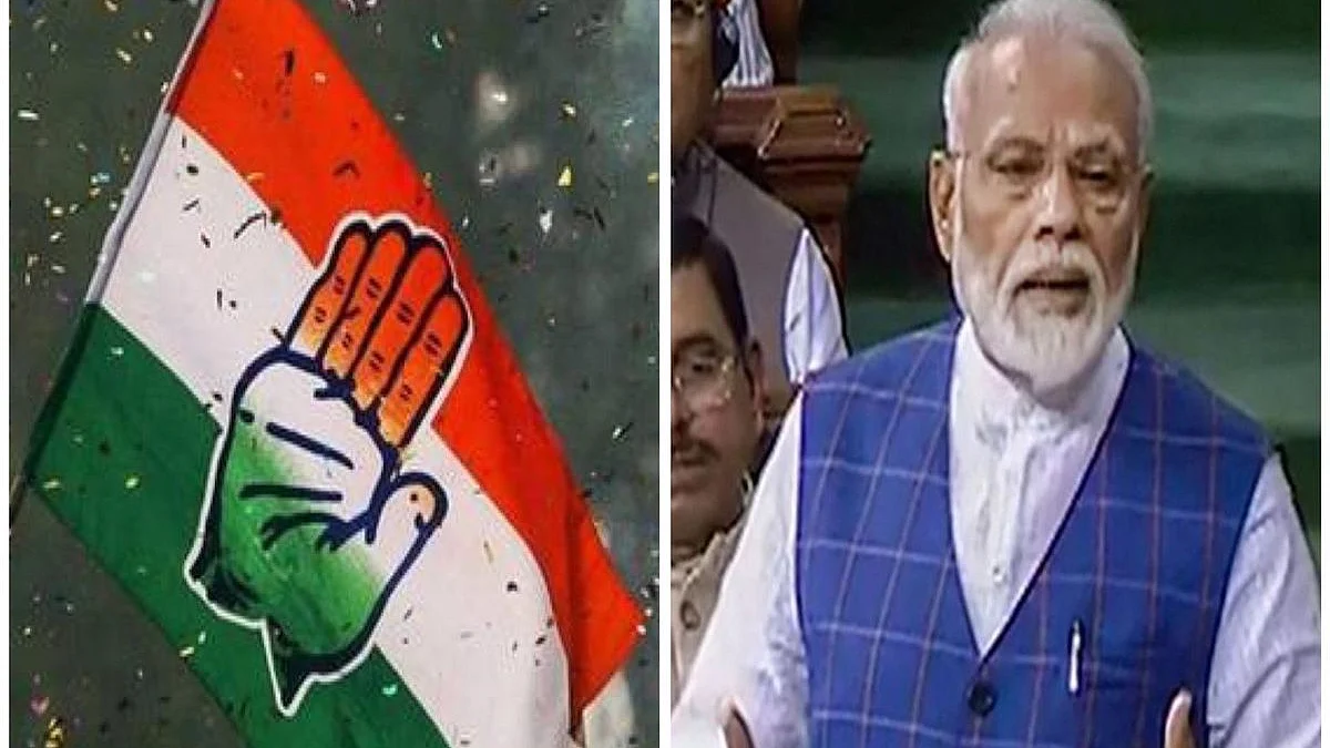 Was Parliament discussing the role of Congress since Independence, Modiji?