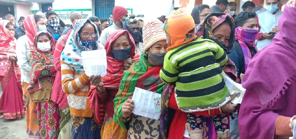 Lucknow: Women voters dominant in polling booths