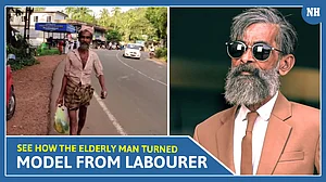 See how the elderly man turned model from labourer