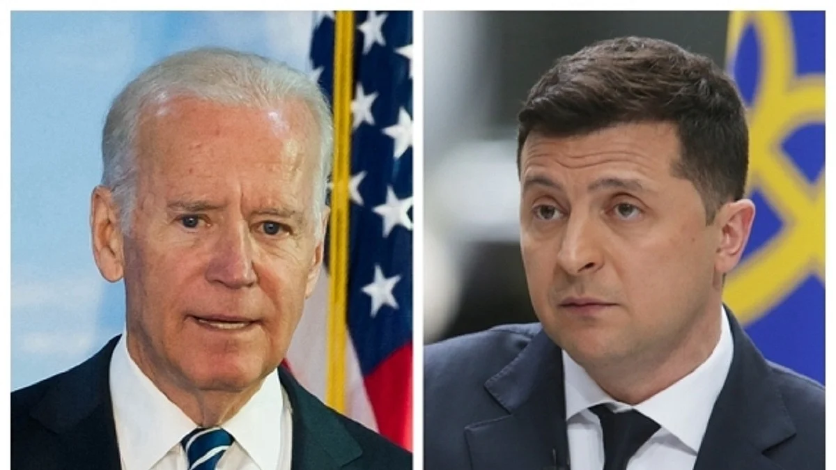 Biden and Zelensky
