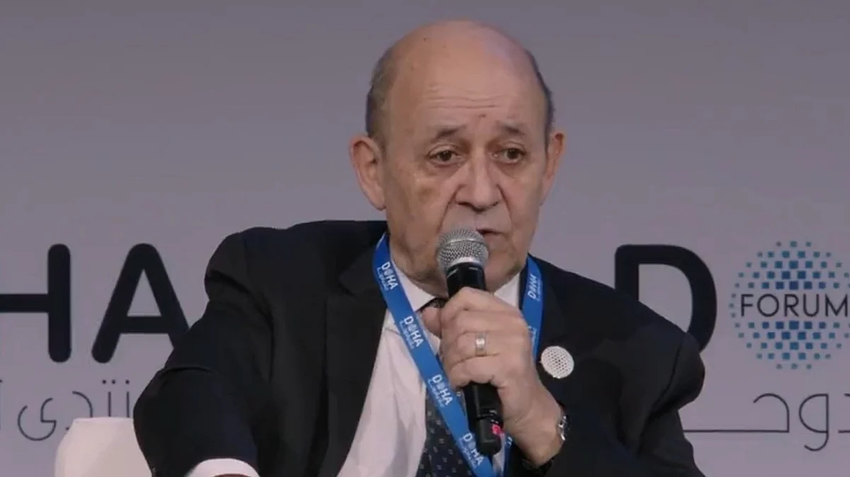 French Foreign Minister Jean Yves Le Drian