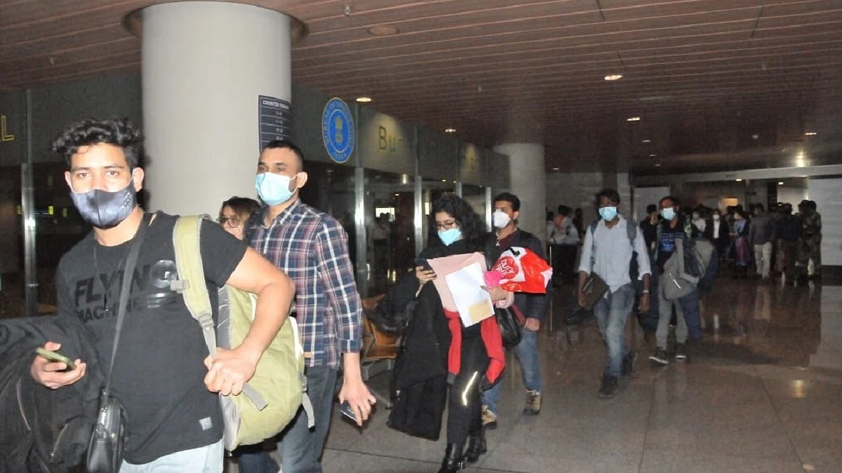 Indian students evacuated from Ukraine (Representative Photo)