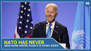 NATO has never been more united than it is today: Biden