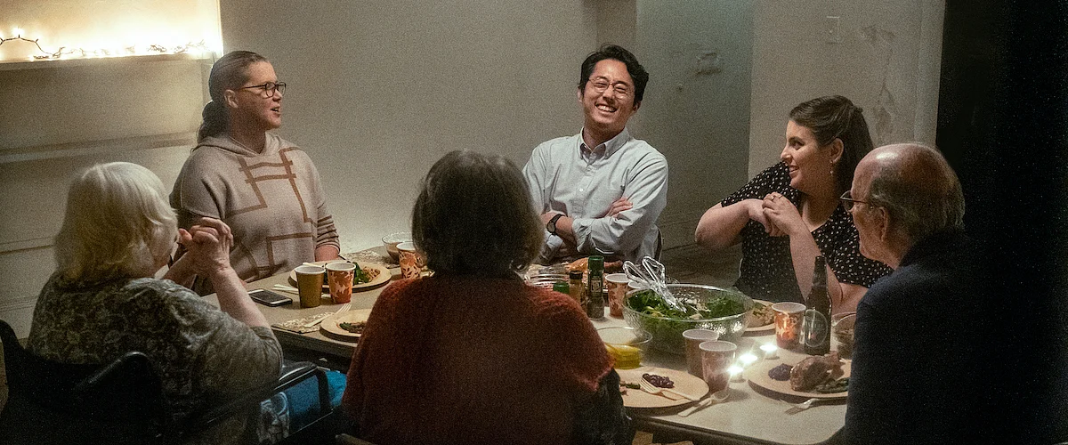 A still from The Humans
