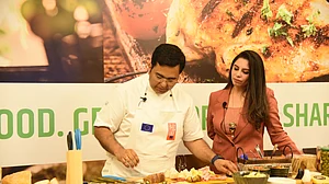 Chef Ajay Chopra hosts a virtual tasting event to launch EU’s ‘More Than Food’ campaign