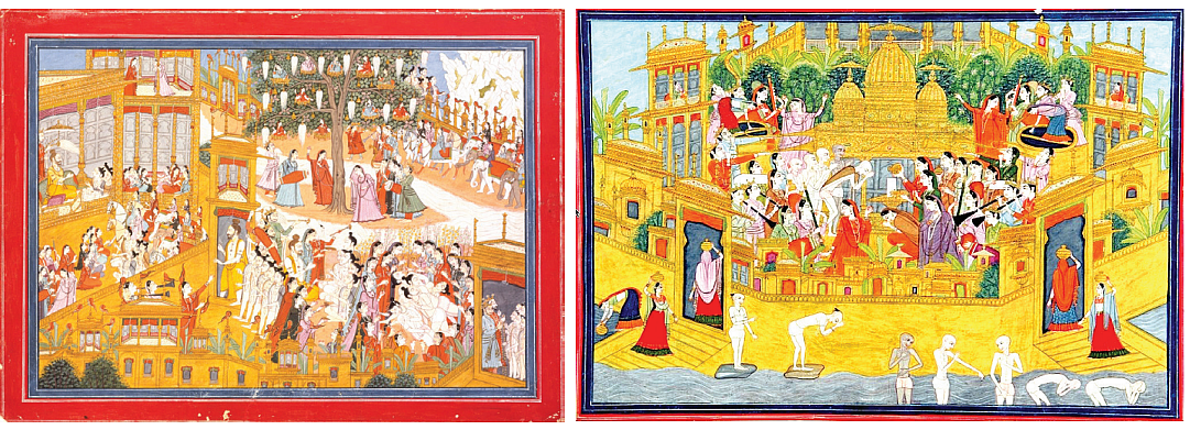 Pilgrims’ Progress: Kedara Kalpa series of Pahari paintings