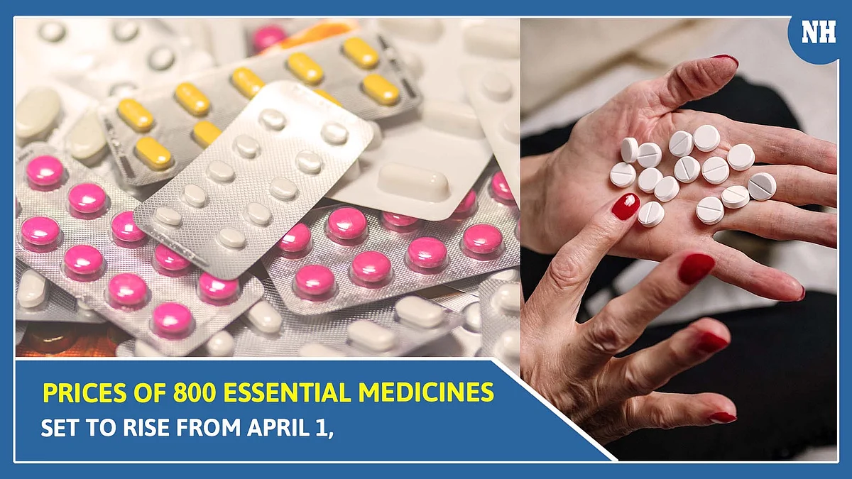 Prices of 800 essential medicines set to rise from April 1