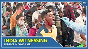 India witnessing Flip-flop in COVID-19 Cases
