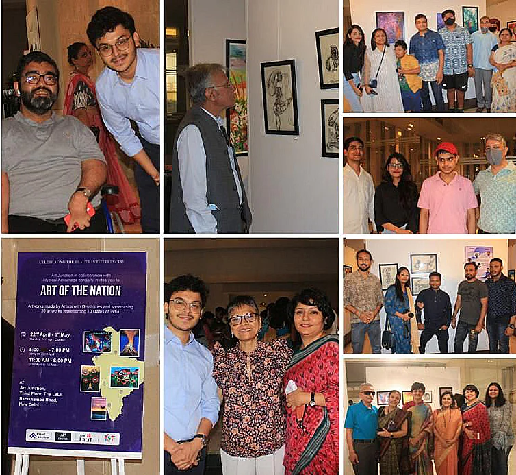 Art of the Nation: A unique exhibition showcasing works of 10 artists with disabilities 