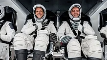 NASA's SpaceX crew-4 mission enroute to ISS with 3 NASA & 1 ESA astronaut
