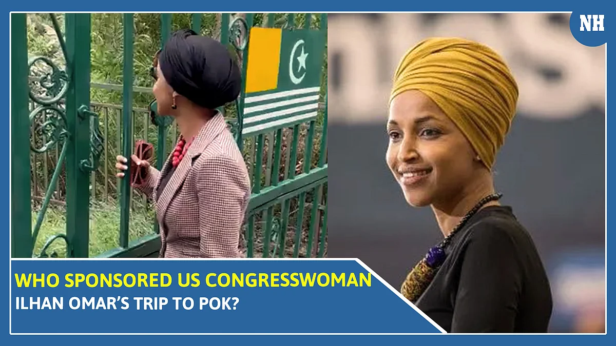 Who funded US lawmaker Ilhan Omar's trip to PoK?