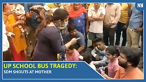 Ghaziabad School Bus Tragedy: SDM Shouts At Mother Seeking Action Against School