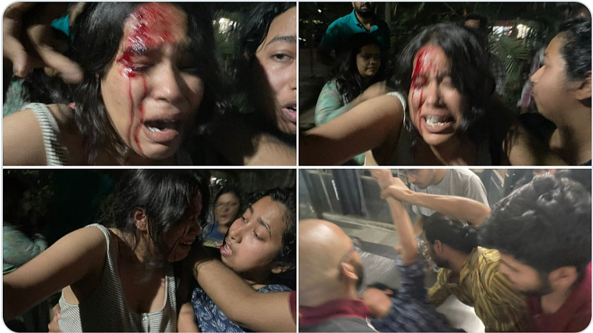 Students injured in JNU