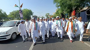 Congress launches 'Azadi Gaurav' march from Sabarmati Ashram