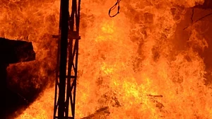 Fire at Chemical factory in Delhi's Ranhula
