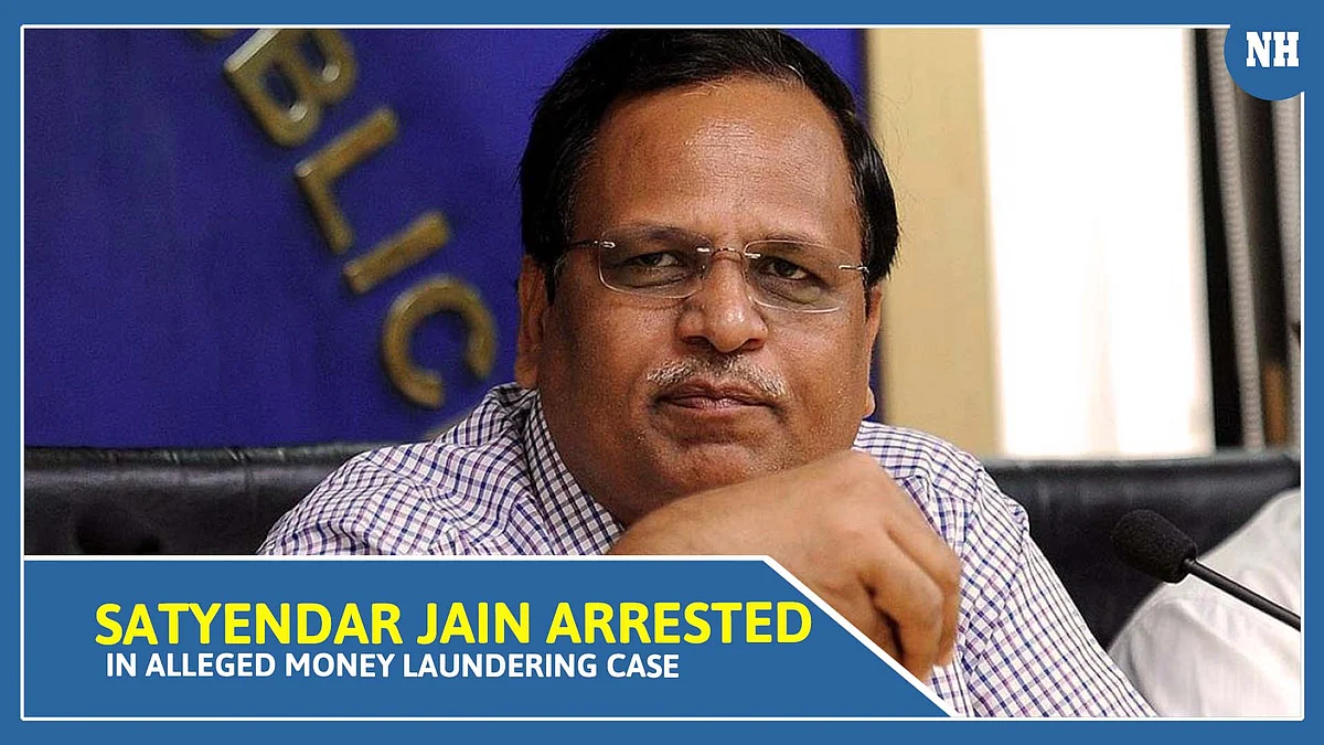 Delhi Minister Satyendar Jain arrested in alleged money laundering case