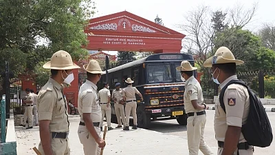 'Hanuman Chalisa vs Azaan': Karnataka police on high alert