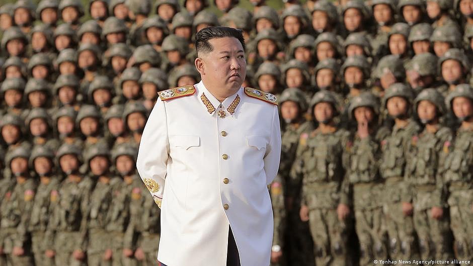 North Korean leader Kim Jong Un urged his party to be more ready for conflict at the annual year-end meeting (photo: DW)