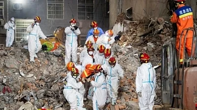 53 confirmed dead, in China building collapse