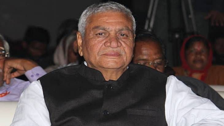 UP's sugarcane development minister Laxmi Narayan Chaudhary (Photo courtesy: social media)
