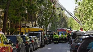 Two missing, 18 injured in Madrid explosion
