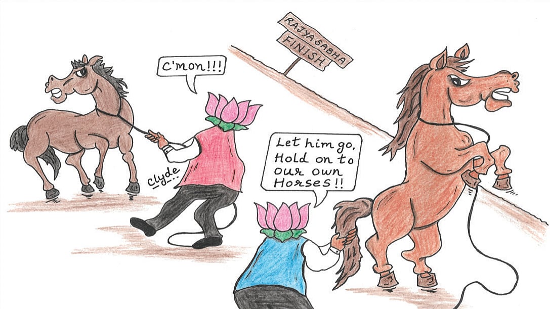 BJP feels the ‘Rajya Sabha’ blues in Maharashtra despite courts, resorts and horse trading