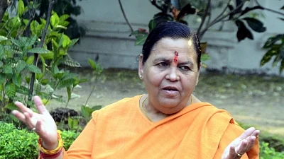 Uma Bharti- IANS Photo