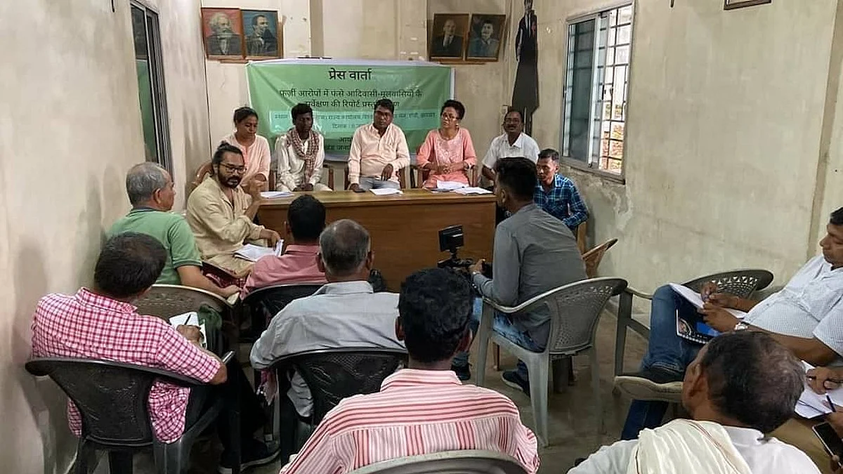 On Stan Swamy's death anniv, rights group releases report on falsely accused Adivasis, demands UAPA be revoked