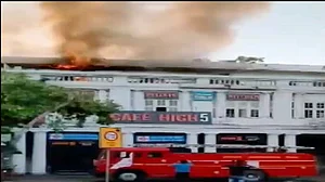 Fire breaks out at Connaught Place eatery