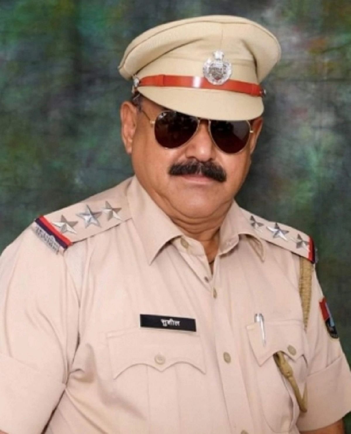 Sushil Khatri, the retired police officer (here in uniform) who lost his life saving other pilgrims on the Amaranth Yatra, during the 2022 flash floods (photo: IANS)