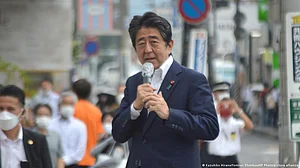 File photo of former Japan PM Shinzo Abe