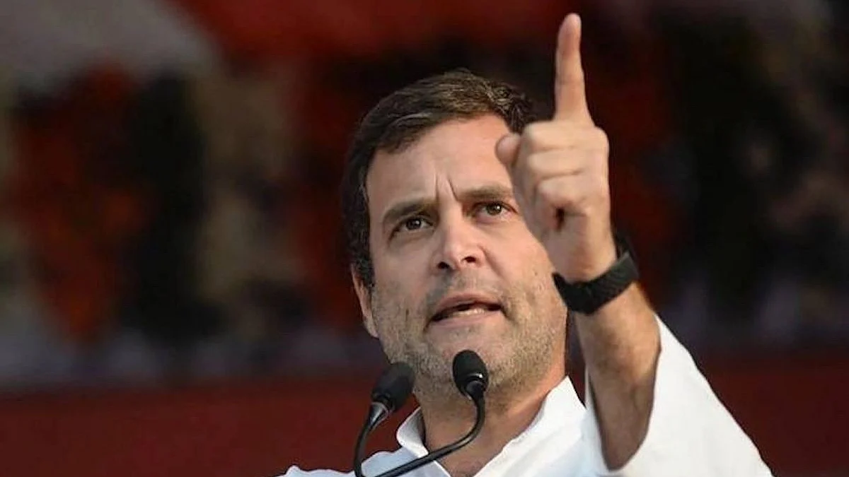 Congress leader Rahul Gandhi (file photo).