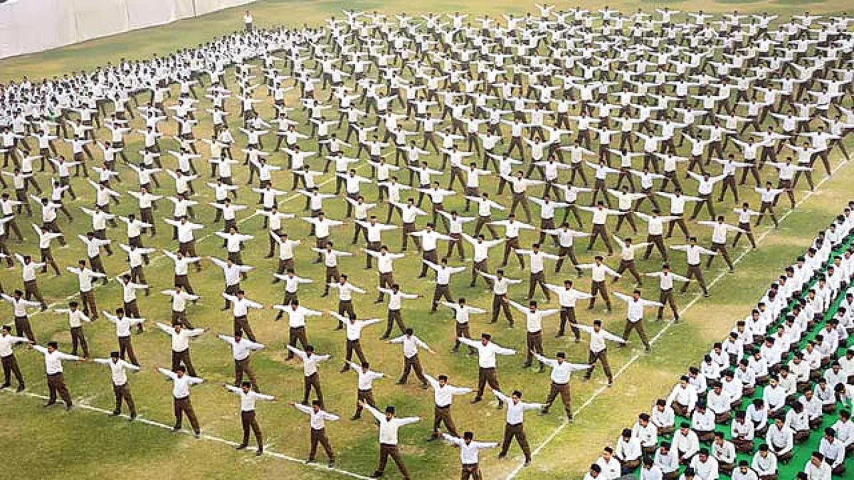 Why RSS is not displaying its love for the national flag that it does not feel