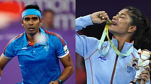 Sharath Kamal, Nikhat Zareen to be India's flagbearers for CWG closing ceremony