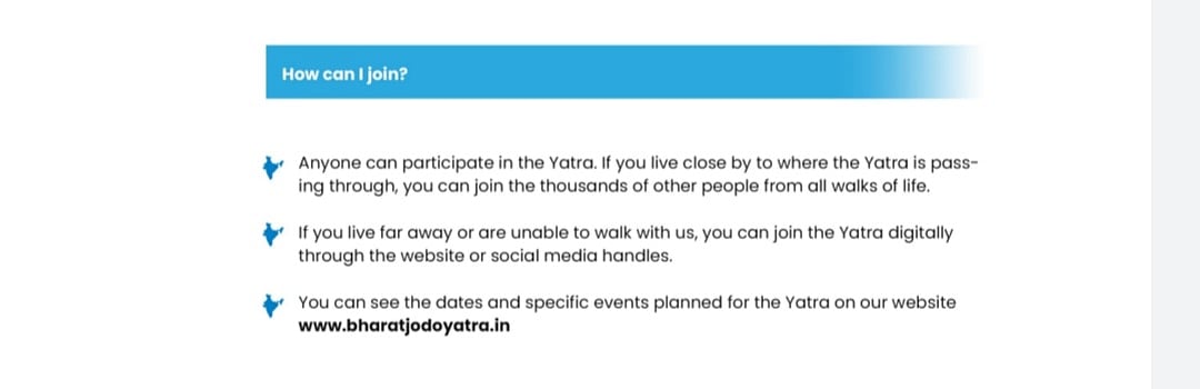 Congress launches website, tagline, pamphlet for Bharat Jodo Yatra