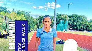 India's Priyanka Goswami wins silver in race walk, shatters national record